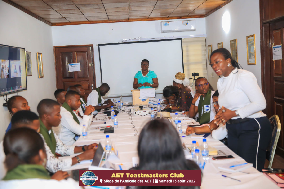 ART ORATOIRE et LEADERSHIP: AET Toastmasters Club ouvre ses portes à la société civile